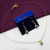 NAFJ Stylish Austrian Stone And Pearl Statement Necklace Set