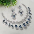 NAFJ Glamorous American Daimond Statement Necklace Set