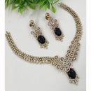 NAFJ Trendy Austrian And Crystal Stone Festive Necklace Set