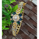 NAFJ Fashionable American Diamond Delicate Openable Bracelet