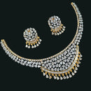 NAFJ American Diamond Sparkling Necklace Set