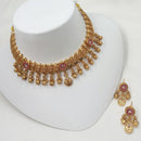 NAFJ Luxury Crystal Stone Fashion Choker Necklace Set