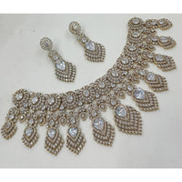 NAFJ Grand American Diamond Statement Necklace Set