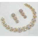 NAFJ Grand American Diamond Statement Necklace Set