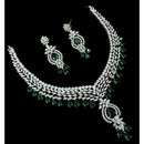 NAFJ Grand American Diamond Statement Necklace Set