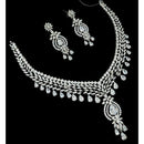 NAFJ Grand American Diamond Statement Necklace Set