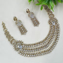 NAFJ Grand American Diamond Statement Necklace Set