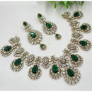 NAFJ Grand American Diamond Statement Necklace Set