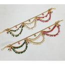 NAFJ Royal Pota Stone And Pearl Designer Kan Chain