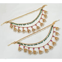 NAFJ Royal Pota Stone And Pearl Designer Kan Chain