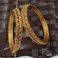 NAFJ Premium Pota Stone Bangles Set
