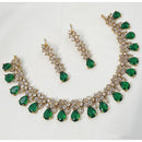 NAFJ Designer American Diamond Necklace Set