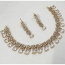 NAFJ Designer American Diamond Necklace Set