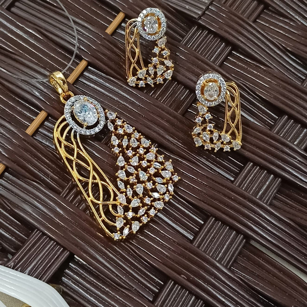 NAFJ Royal American Daimond Pendant Set