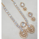 NAFJ Designer Polki Kundan Stone Necklace Set