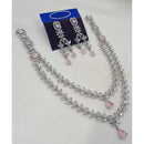 NAFJ Designer American Diamond Necklace Set