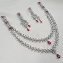 NAFJ Designer American Diamond Necklace Set