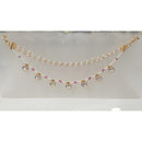 NAFJ Royal Crystal Stone And Pearl Designer Kan Chain
