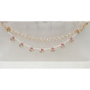NAFJ Royal Crystal Stone And Pearl Designer Kan Chain
