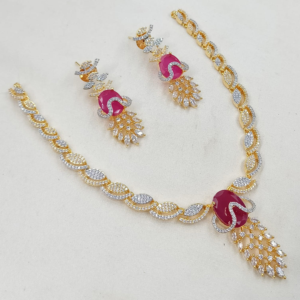 NAFJ Royal American Daimond Necklace Set