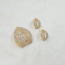 NAFJ Royal Austrian Stone Pendant Set