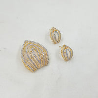 NAFJ Royal Austrian Stone Pendant Set