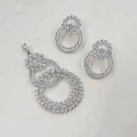 NAFJ Royal American Diamond Pendant Set