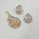 NAFJ Royal American Diamond Pendant Set