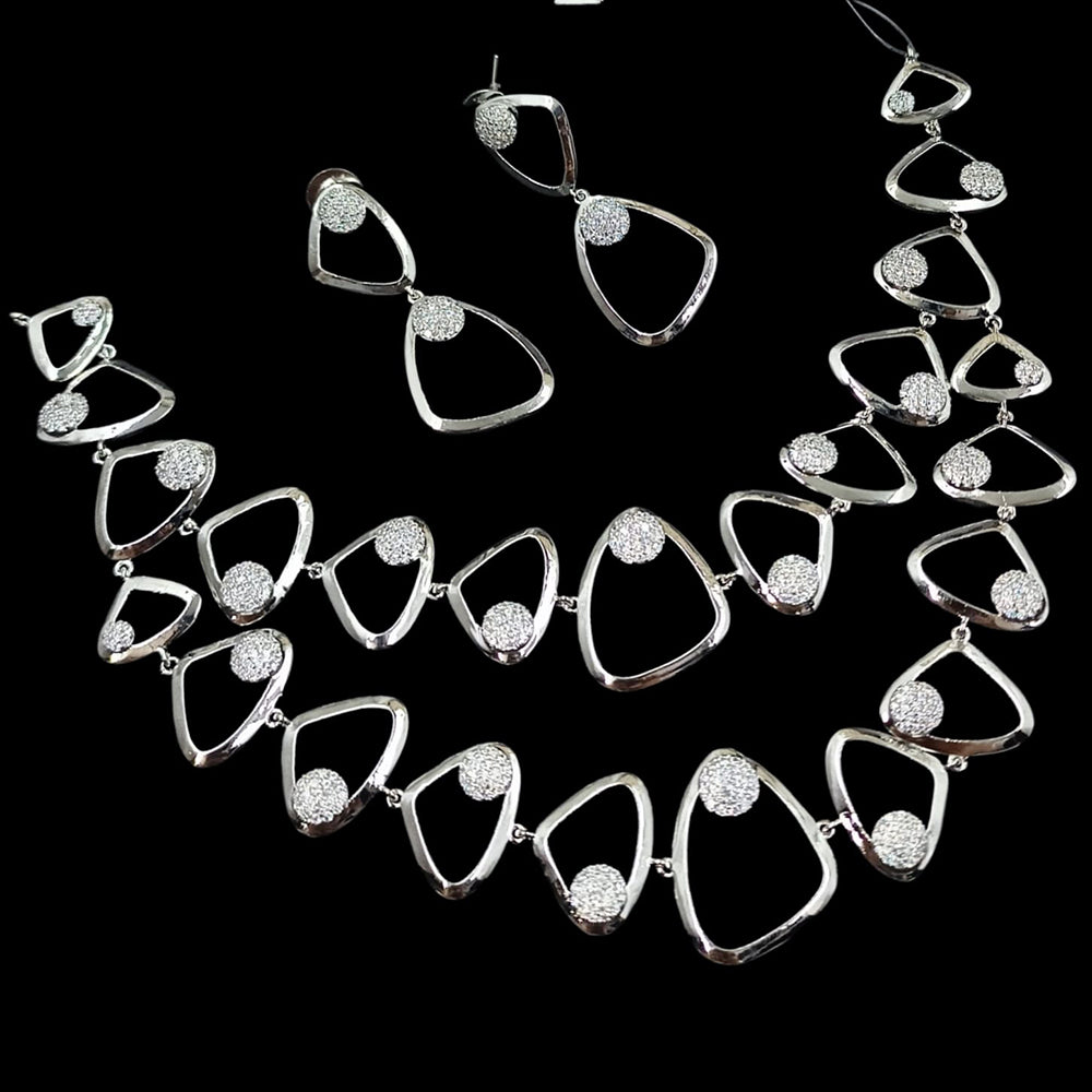 NAFJ Royal Austrian Stone Necklace Set