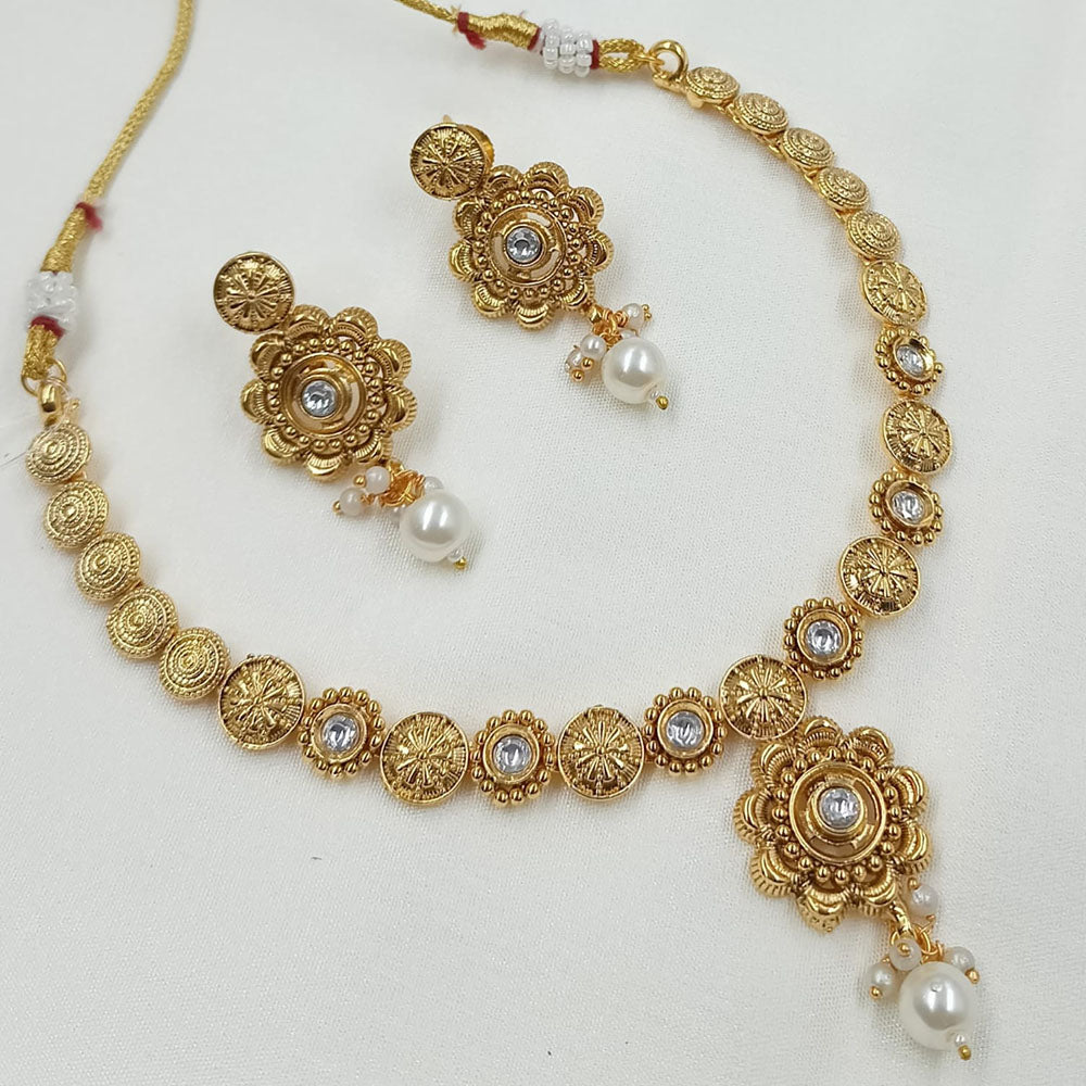 NAFJ Royal Pota Stone Necklace Set