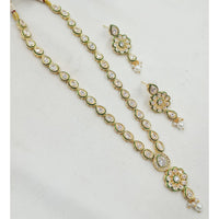 NAFJ Royal Pota Stone And Crystal Necklace Set