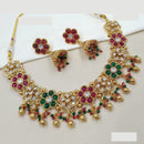 NAFJ Royal Pota Stone And Pearl Necklace Set