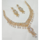 NAFJ Luxury American Diamond Necklace Set