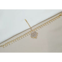 NAFJ Shine Collection Austrian Stone Damini Maangtikka