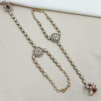 NAFJ Sparkling Crystal And Austrian Stone Designer Hand Harness