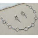 NAFJ Austrian Stone Fancy Necklace Set