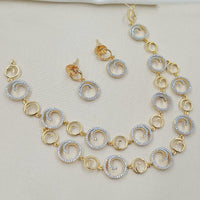 NAFJ Austrian Stone Fancy Necklace Set