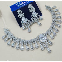 NAFJ Designer American Daimond Necklace Set
