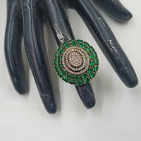 NAFJ Royal Pota Stone And Austrian Stone Finger Ring