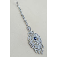 NAFJ Sparkling American Diamond Maangtikka