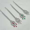 NAFJ Sparkling American Diamond Maangtikka