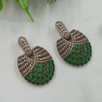 NAFJ Designer American Diamond Party Wear Dangler Earrings