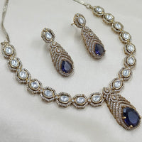 NAFJ Luxury American Diamond Festive Jewellery Set