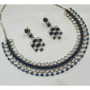 NAFJ Sparkling Crystal Stone Designer Necklace Set