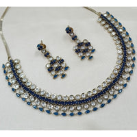 NAFJ Sparkling Crystal Stone Designer Necklace Set