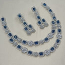 NAFJ Luxury American Diamond Festive Jewellery Set