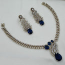 NAFJ Luxury American Diamond Festive Jewellery Set