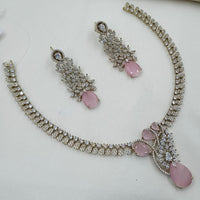 NAFJ Luxury American Diamond Festive Jewellery Set