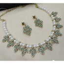 NAFJ Sparkling Crystal Stone Designer Necklace Set