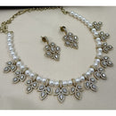 NAFJ Sparkling Crystal Stone Designer Necklace Set